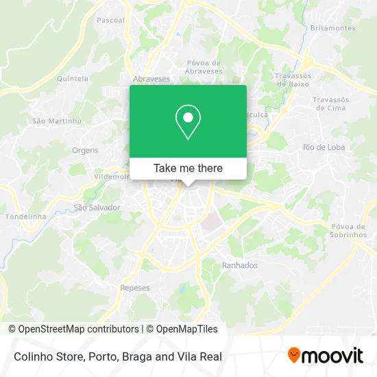 Colinho Store map