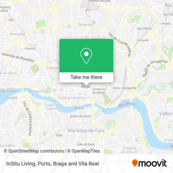 InSitu Living map