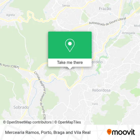 Mercearia Ramos map