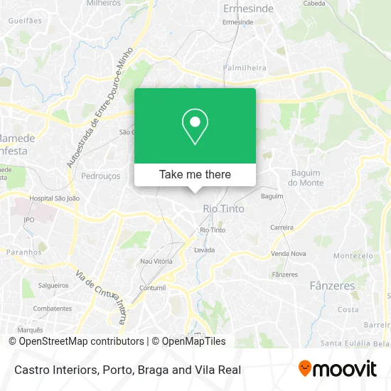 Castro Interiors map