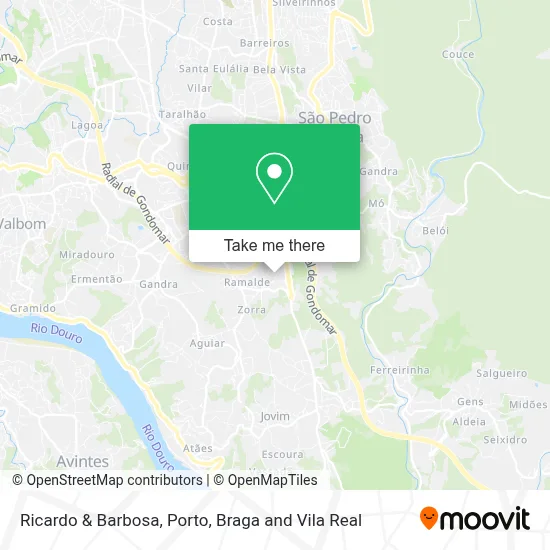 Ricardo & Barbosa map