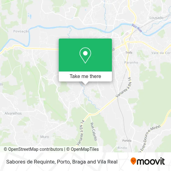 Sabores de Requinte map