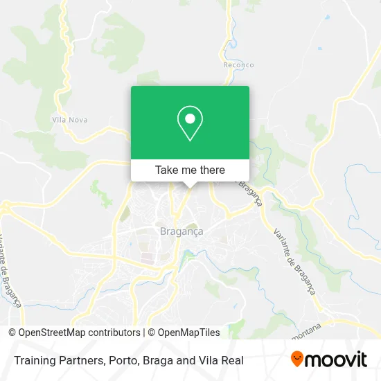 Training Partners map