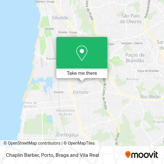 Chaplin Barber map