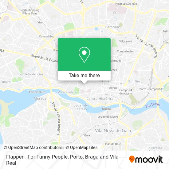 Flapper - For Funny People map