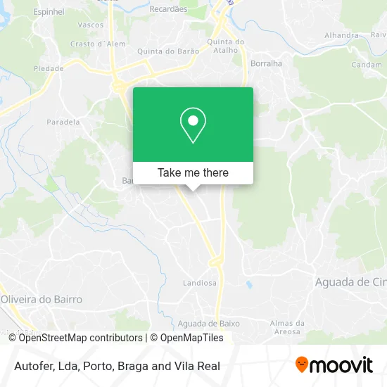 Autofer, Lda map