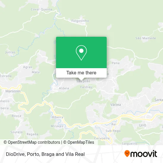 DioDrive map