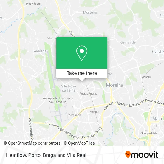 Heatflow map