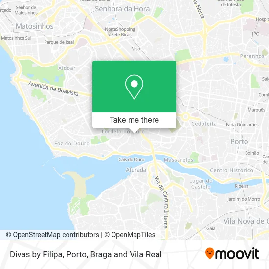 Divas by Filipa map