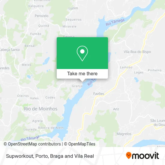 Supworkout map