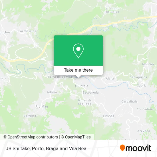 JB Shiitake map