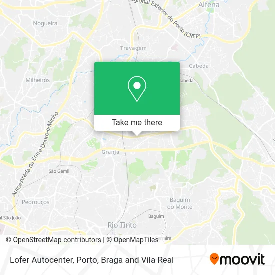 Lofer Autocenter map