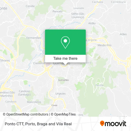 Ponto CTT map