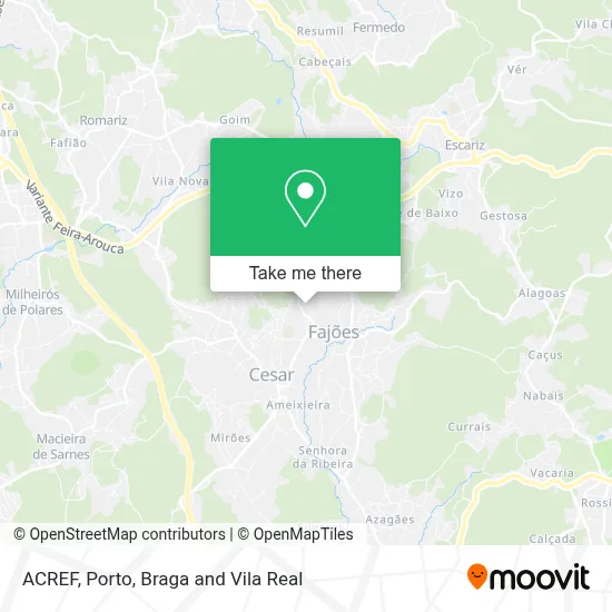 ACREF map