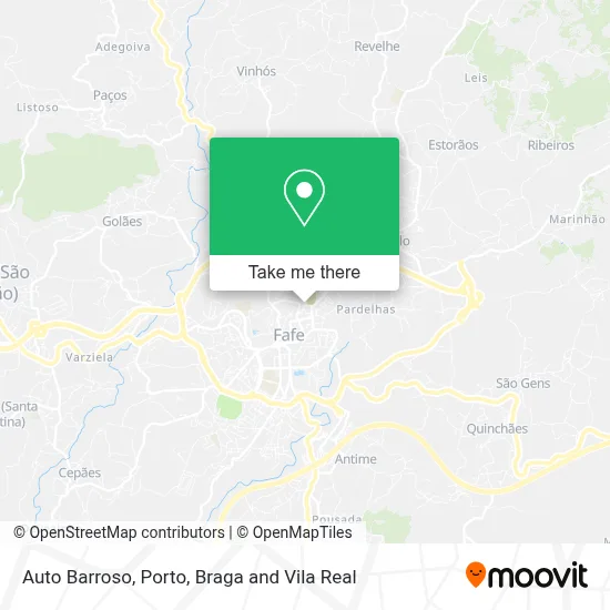 Auto Barroso map