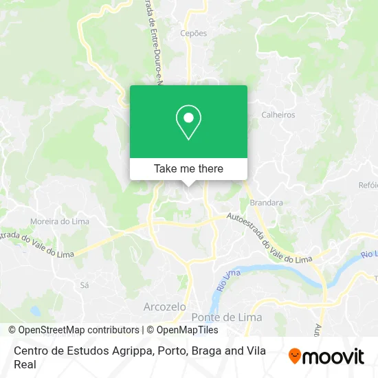 Centro de Estudos Agrippa map
