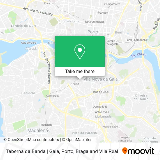 Taberna da Banda | Gaia map