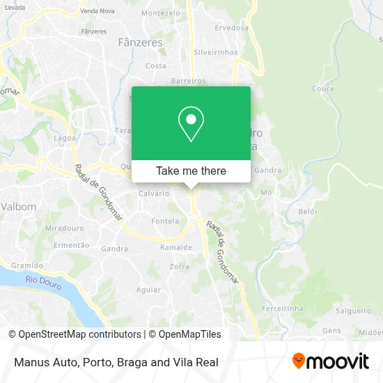 Manus Auto map