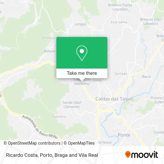 Ricardo Costa mapa