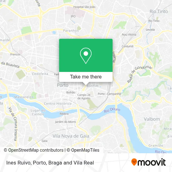 Ines Ruivo map