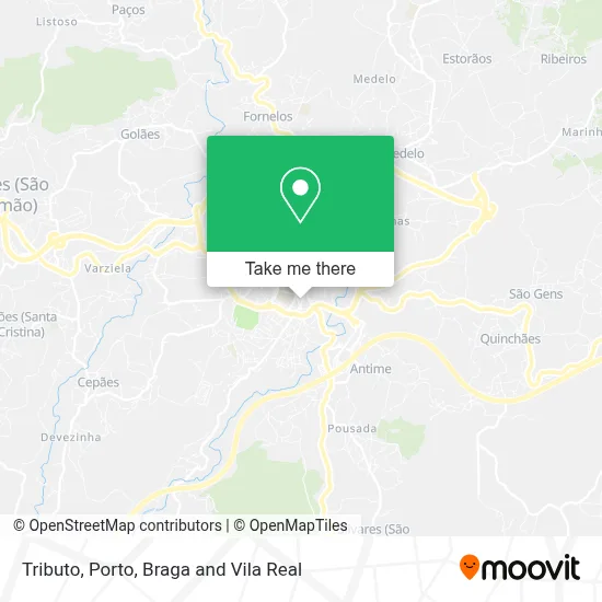 Tributo map