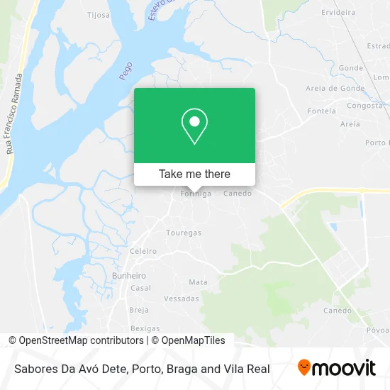 Sabores Da Avó Dete map