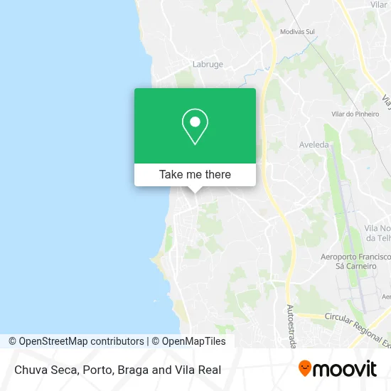 Chuva Seca map