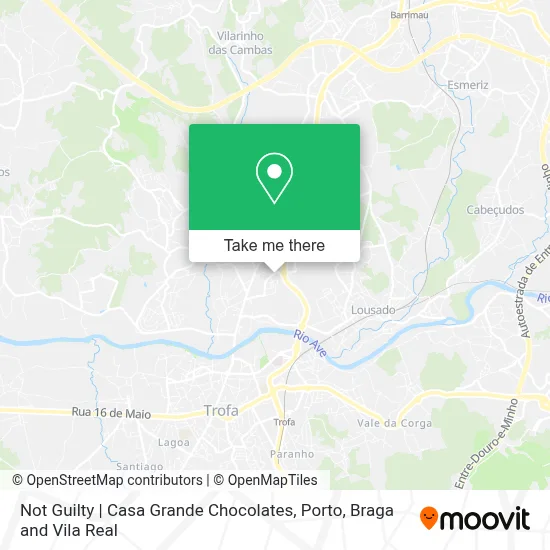 Not Guilty | Casa Grande Chocolates map