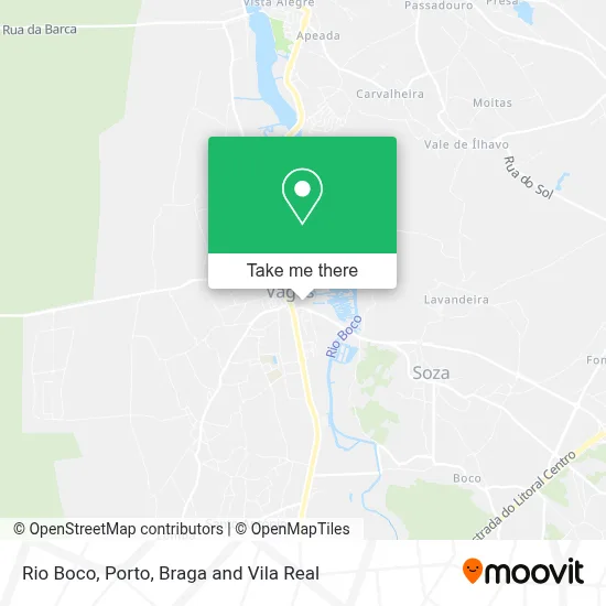 Rio Boco mapa