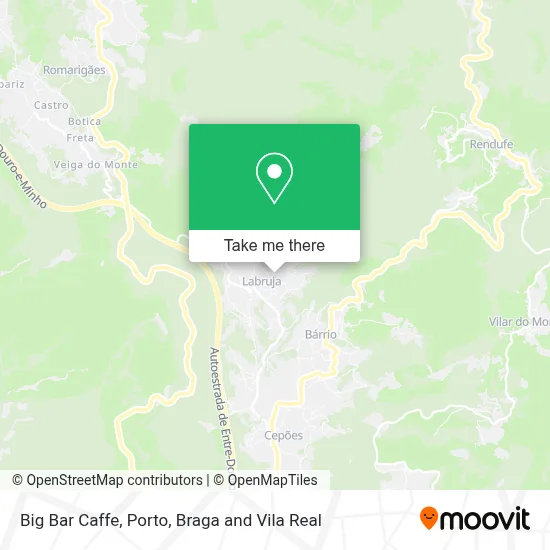 Big Bar Caffe map