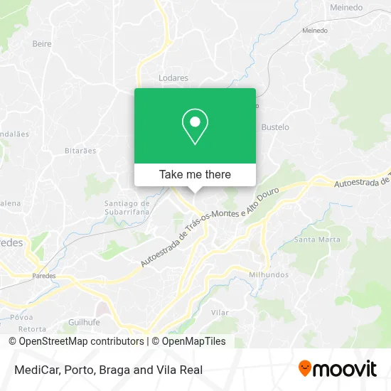 MediCar map