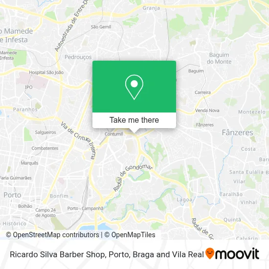 Ricardo Silva Barber Shop map