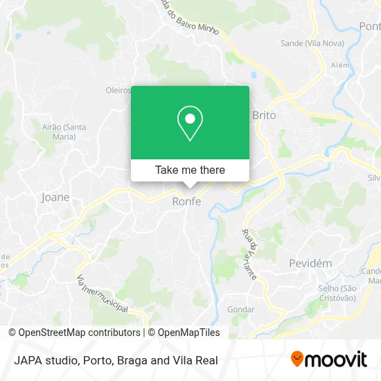 JAPA studio map