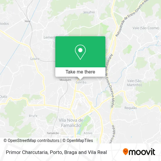 Primor Charcutaria mapa