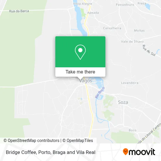 Bridge Coffee map