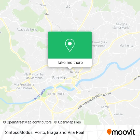 SinteseModus map