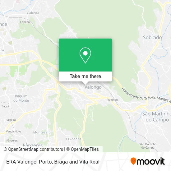 ERA Valongo map