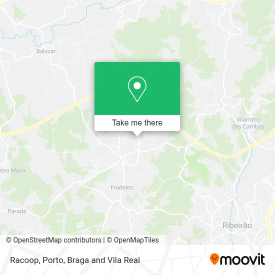 Racoop mapa