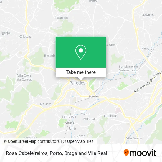 Rosa Cabeleireiros map