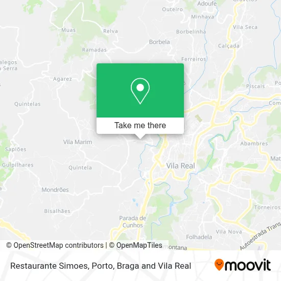 Restaurante Simoes map