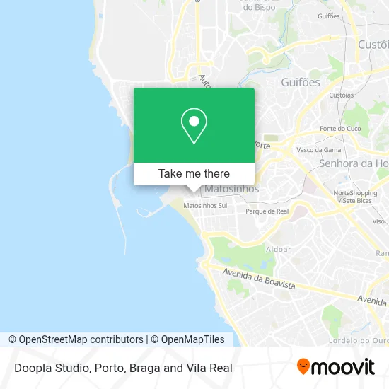 Doopla Studio map