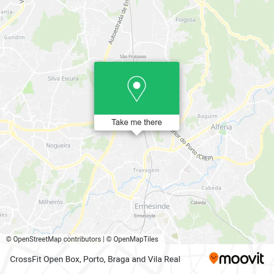 CrossFit Open Box map