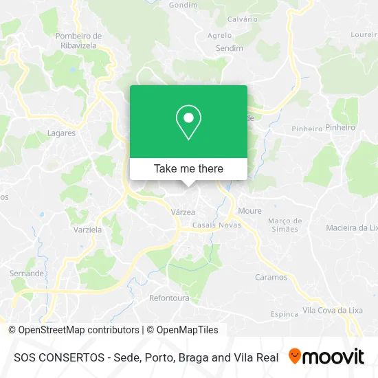 SOS CONSERTOS - Sede map