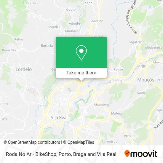 Roda No Ar - BikeShop map