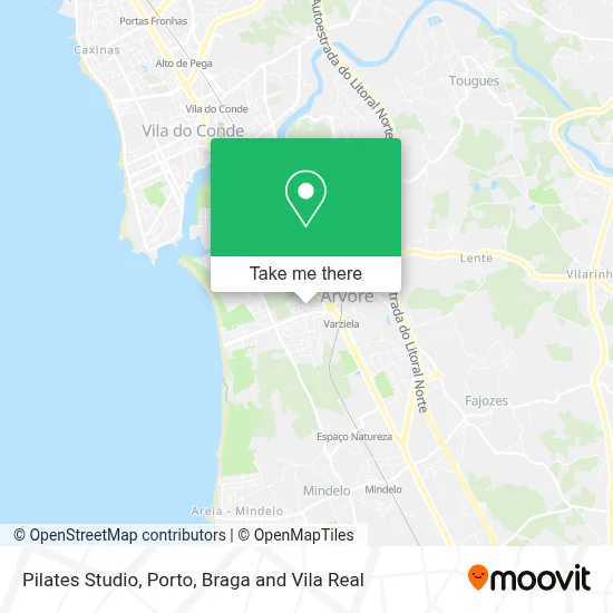 Studio Pilates map