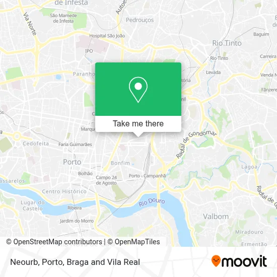Neourb map