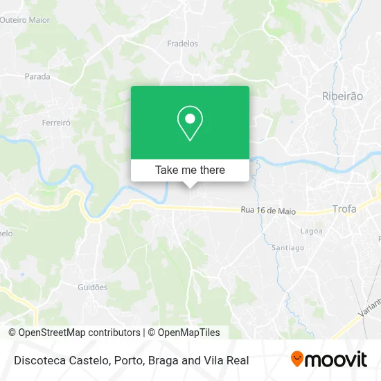 Discoteca Castelo map