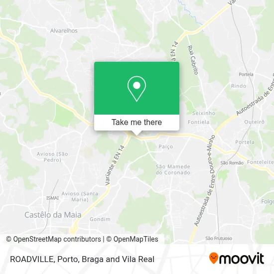 ROADVILLE map