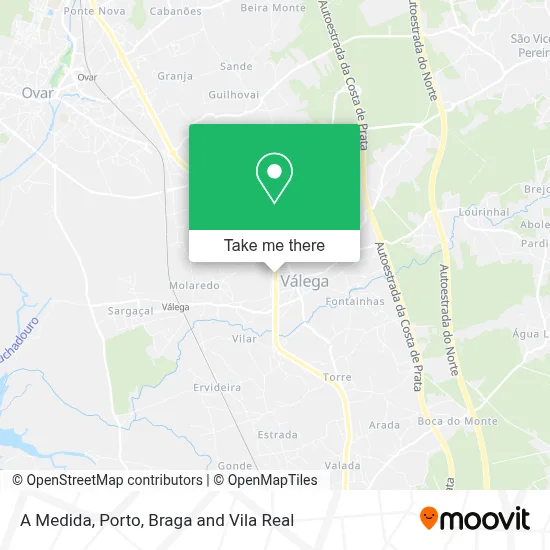 A Medida map