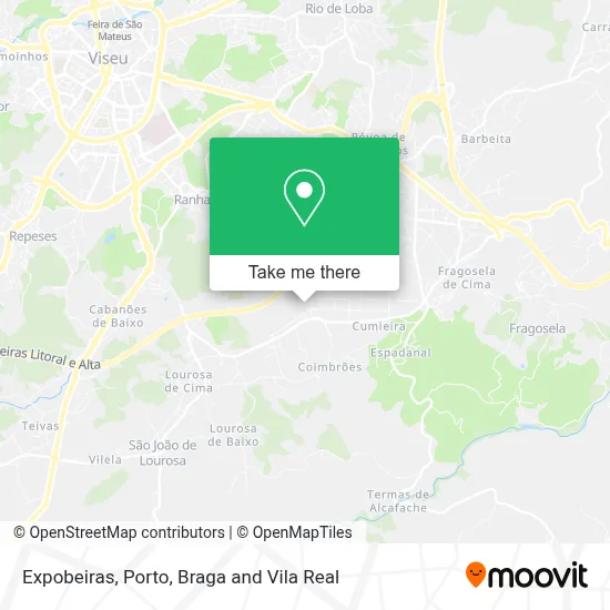 Expobeiras map